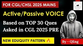 TOP 30 Active/Passive VOICE Ques by 