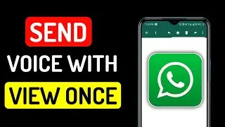 How To Send Voice Message with View Once in Whatsapp