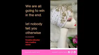Bridal Turban, but can be made in another color too. #turban #bridalturban