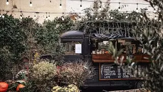 I found this beautiful coffee shop in Prague! 🤎☕️🍁 #djiavata #indoor #fpv #botanicacoffeetruck
