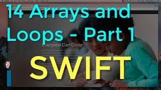 14 Arrays and Loops, Part 1 - Intro to App Development with Swift