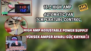 yüksek Amp ayarlı güç kaynağı devresi | make high amp adjustable power supply circuit | powerful DIY