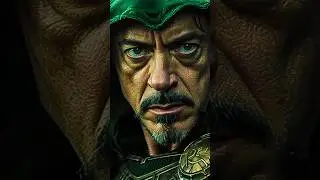 Iron Man Becomes Dr Doom😱 | RDJ Return to MCU | Robert Downey Jr as Dr Doom #rdj #doomsday #shorts