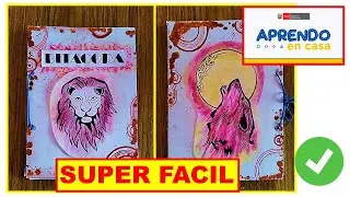 🔴☑ HOW TO MAKE A JOURNAL - I LEARN AT HOME - ART AND CULTURE