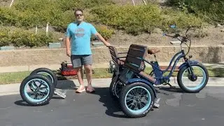 How to Attach an Additional Subframe to Your EBike Rickshaw: The Best E Trike for Passengers & Cargo