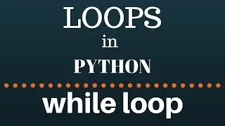 while loop in python