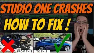Studio One Crashes When Loading & How to Fix