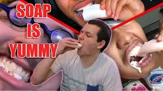 Why are these people eating soap?!