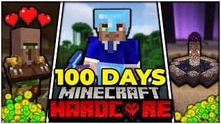 I Survived 100 Days in Minecraft Hardcore