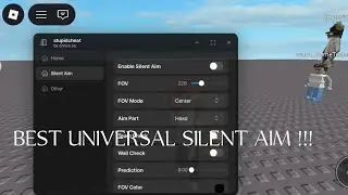 BEST UNIVERSAL SILENT AIM !!!, Showcase script silent aim any games *ROBLOX*