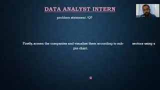 project working on company data 