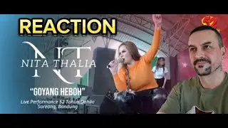 NITA THALIA - GOYANG HEBOH ( LIVE PERFORM 52 TAHUN DAHLIA reaction