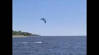 Прекрасная погода заняться Кайтсёрфингом  27.05.24г. ВОЛГА.  Камышин.