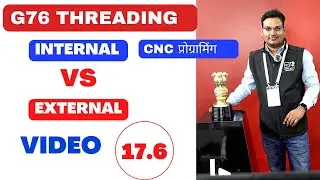 g76 threading cycpe - internal threading - external threading program - cnc threading program