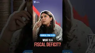 The Gap Between Revenue and Expenses Explained | Financial Term 6/30: FISCAL DEFICIT #shorts