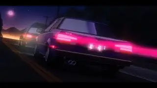 Celica VS Civic Canyon Battle (Blender Animation , SDR First Battle Preview)