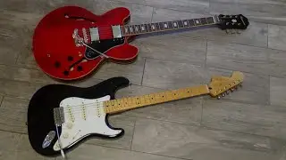 EPIPHONE ES 335 PRO / FENDER JIMI HENDRIX STRATOCASTER Demo | Punk You | Play Guitar