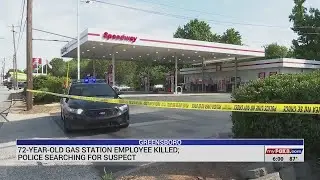 72-year-old gas station clerk dies after early morning shooting in Greensboro; police still seeking