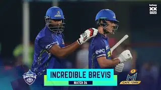 Incredible Dewald Brevis 66 off  32 Balls | PCvMICT | Betway SA20