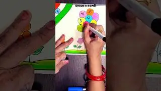 easy Hindi diwas par drawing #shorts #ytshorts#viral#trending #ytshorts#trending #hindi #easydrawing