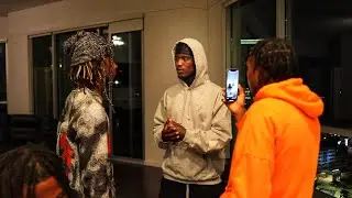 QUAN AND ISLANDBOYRAH ARGUING ABOUT WHO HAS THE FASTEST TRACKHAWK!!!