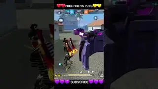 PUBG VS FREE FIRE 🔥 WHO is BEST FREEFIRE Vs PUBG 🤯#trending #shortsfeed #shorts