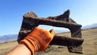 ЖЕНА КОПАЕТ МЕТАЛЛ, ЕЛЕ УСПЕВАЮ СОБИРАТЬ!