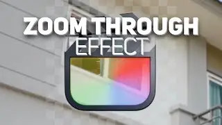 Zoom through effect in Final Cut Pro