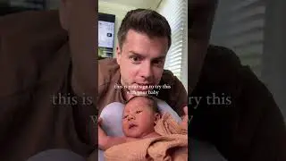 🙆🏻‍♂️👼 #newbornbaby #postpartum #marriedlife #baby #fatherandson #babyboy #cute #diy