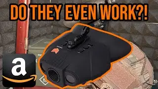 CHEAP Night Vision Goggles From Amazon?? | Trash or a Bargain? 