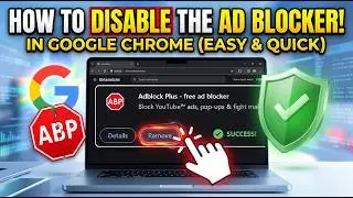 Disable AdBlocker On Chrome Easily | Turn Off Ad Block Extensions (Fast Method)
