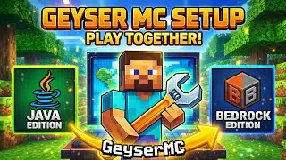 How to setup Geyser Mc | GyserMc  Plugin Tutorial | Hindi |