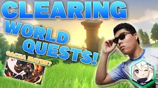 Doing Quests, Pulling Gacha. [GENSHIN IMPACT]