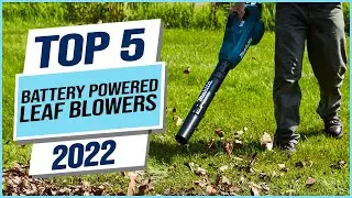 Top 5 Best Battery Powered Leaf Blowers 2023