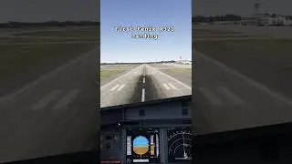 A321 landing in MSFS #shorts