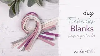 How to Upcycle T-shirts to make Photography Prop Tieback Blanks.