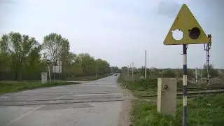 Spoorwegovergang Kikinda (Кикинда) (SRB) // Railroad crossing // Железнички прелаз