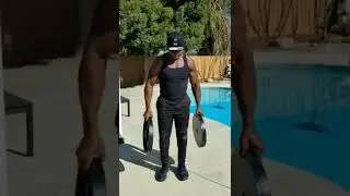 45 pound plate challenge 🏋🏿‍♂️ #shorts