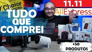 COMPREI mais de 50 produtos no ALIEXPRESS na black friday veja todos!