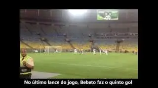 Gol do Bebeto no novo Maracanã