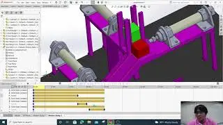 motion analysis  solidwork conveyor