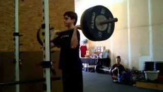17 Year Old Matthew Hinson Jerk 130KG (286LB) @ 68KG (150LB)