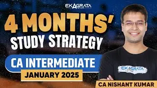 CA Intermediate 2025 Strategy | CA Exam Strategy | CA Inter 2025 Study Plan | Crack CA Intermediate