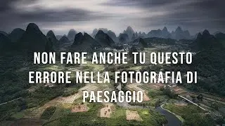 Don't make this mistake in landscape photography too.