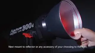 Aputure LSC300d beállítása