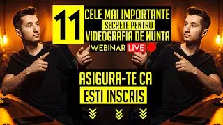 Cele Mai Importante 11 SECRETE Pentru Videografia De Nunta