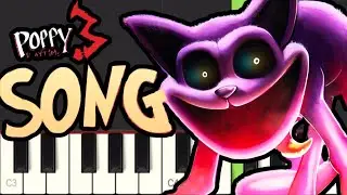 Deep Sleep - EASY Piano Tutorial - Poppy Playtime 3 Song