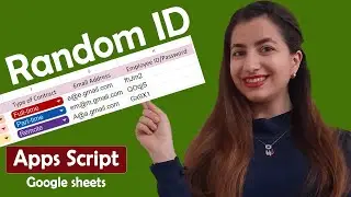How to Generate a Random ID in Google Sheets (Apps script)