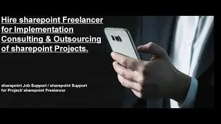 Sharepoint job support - Hire Sharepoint Freelancer - Sharepoint support by outsourcing