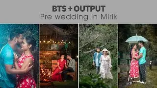Rainy Romance: Prewedding Shoot BTS & Stunning Output! 😱